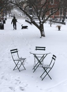 Winter Weather Maryland- Outdoor Furniture