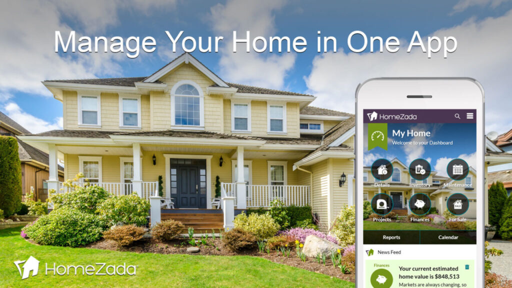 HomeZada Home Management Platform
